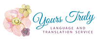 Yours Truly Translations Logo